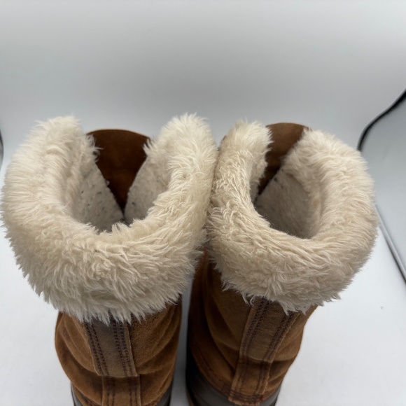 Sorel Kaufman Crusader Boots US 10 Brown Leather Steel Shank Wool Lined Snow - Picture 8 of 15